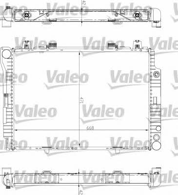 Valeo 732447 Радіатор охолодження двигуна 732447: Купити в Україні - Добра ціна на EXIST.UA!
