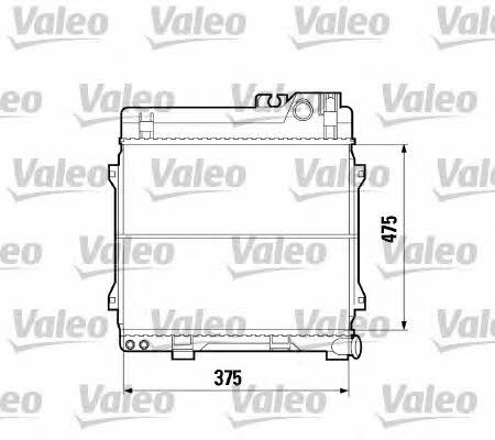 Valeo 732452 Радіатор охолодження двигуна 732452: Купити в Україні - Добра ціна на EXIST.UA!
