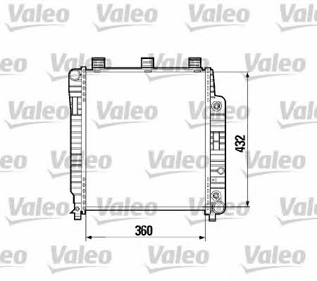 Valeo 732469 Радіатор охолодження двигуна 732469: Купити в Україні - Добра ціна на EXIST.UA!
