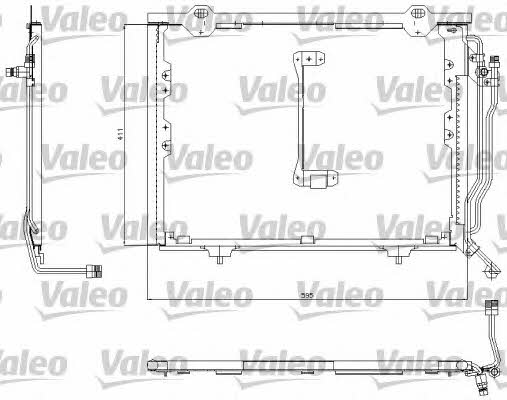 Valeo 817492 Радіатор кондиціонера (Конденсатор) 817492: Купити в Україні - Добра ціна на EXIST.UA!