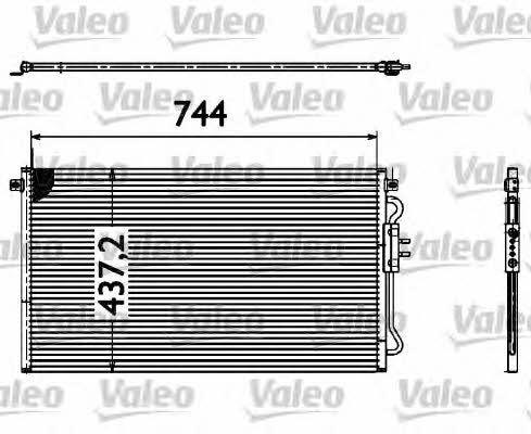 Valeo 817582 Радіатор кондиціонера (Конденсатор) 817582: Приваблива ціна - Купити в Україні на EXIST.UA!