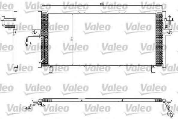 Valeo 817603 Радіатор кондиціонера (Конденсатор) 817603: Купити в Україні - Добра ціна на EXIST.UA!