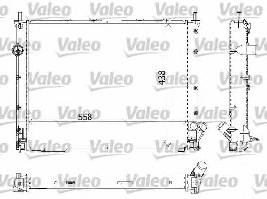 Valeo 732784 Радіатор охолодження двигуна 732784: Купити в Україні - Добра ціна на EXIST.UA!