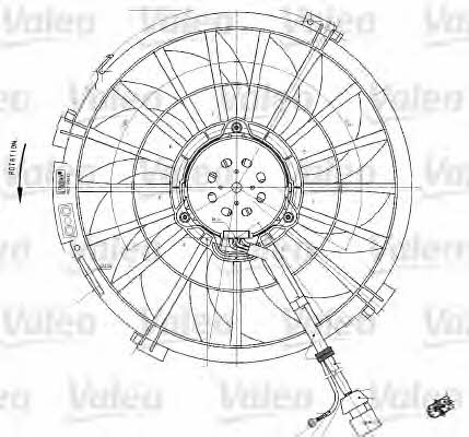 Valeo 698542 Вентилятор радіатора охолодження 698542: Купити в Україні - Добра ціна на EXIST.UA!