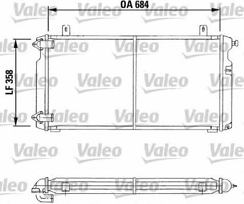 Valeo 730014 Радіатор охолодження двигуна 730014: Купити в Україні - Добра ціна на EXIST.UA!