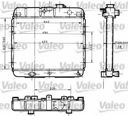 Valeo 730061 Радіатор охолодження двигуна 730061: Купити в Україні - Добра ціна на EXIST.UA!
