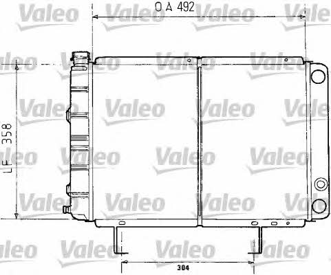 Valeo 730071 Радіатор охолодження двигуна 730071: Купити в Україні - Добра ціна на EXIST.UA!