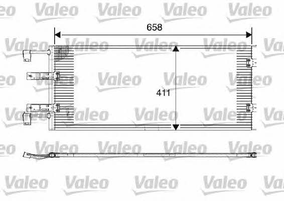 Valeo 817645 Радіатор кондиціонера (Конденсатор) 817645: Купити в Україні - Добра ціна на EXIST.UA!