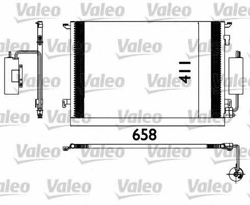 Valeo 817648 Радіатор кондиціонера (Конденсатор) 817648: Купити в Україні - Добра ціна на EXIST.UA!