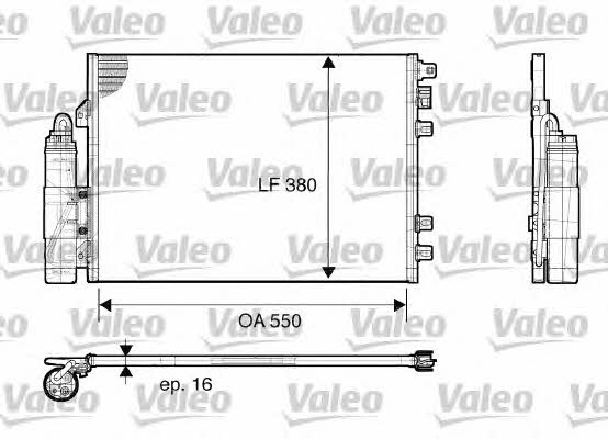 Valeo 817661 Радіатор кондиціонера (Конденсатор) 817661: Приваблива ціна - Купити в Україні на EXIST.UA!