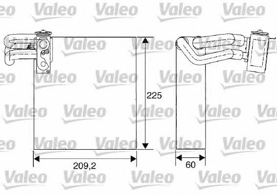 Valeo 817680 Випарювач кондиціонеру 817680: Купити в Україні - Добра ціна на EXIST.UA!