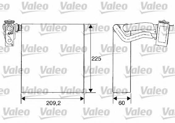 Valeo 817681 Випарювач кондиціонеру 817681: Купити в Україні - Добра ціна на EXIST.UA!