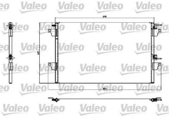 Valeo 817731 Радіатор кондиціонера (Конденсатор) 817731: Купити в Україні - Добра ціна на EXIST.UA!