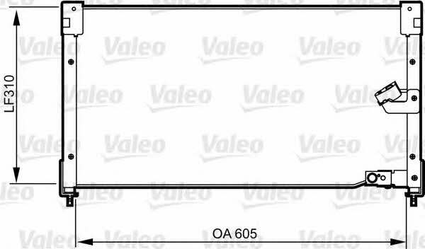 Valeo 817781 Радіатор кондиціонера (Конденсатор) 817781: Купити в Україні - Добра ціна на EXIST.UA!