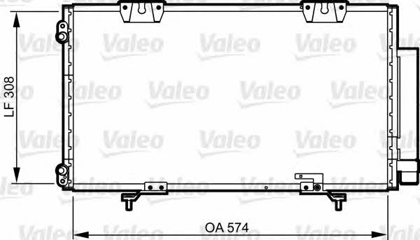 Valeo 817802 Радіатор кондиціонера (Конденсатор) 817802: Купити в Україні - Добра ціна на EXIST.UA!