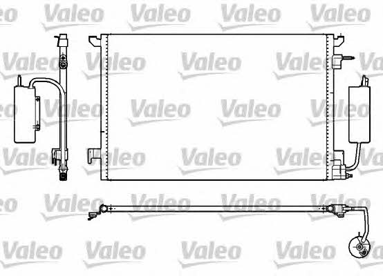 Valeo 817852 Радіатор кондиціонера (Конденсатор) 817852: Купити в Україні - Добра ціна на EXIST.UA!