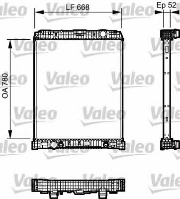 Valeo 733488 Радіатор охолодження двигуна 733488: Купити в Україні - Добра ціна на EXIST.UA!