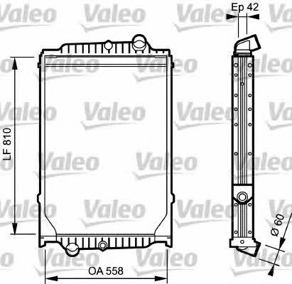 Valeo 733498 Радіатор охолодження двигуна 733498: Купити в Україні - Добра ціна на EXIST.UA!