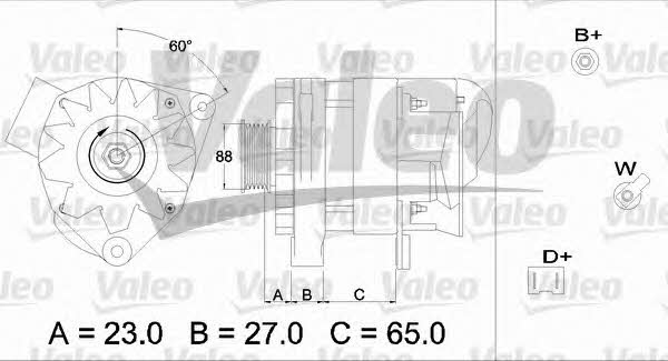Купить Valeo 433458ARCH – отличная цена на EXIST.UA!