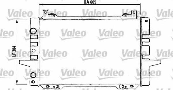Valeo 730114 Радіатор охолодження двигуна 730114: Купити в Україні - Добра ціна на EXIST.UA!