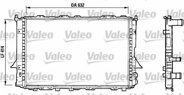 Valeo 730361 Радіатор охолодження двигуна 730361: Купити в Україні - Добра ціна на EXIST.UA!