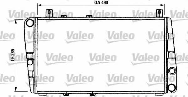 Valeo 730375 Радіатор охолодження двигуна 730375: Купити в Україні - Добра ціна на EXIST.UA!