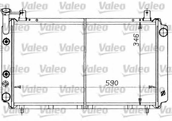 Valeo 730409 Радіатор охолодження двигуна 730409: Купити в Україні - Добра ціна на EXIST.UA!