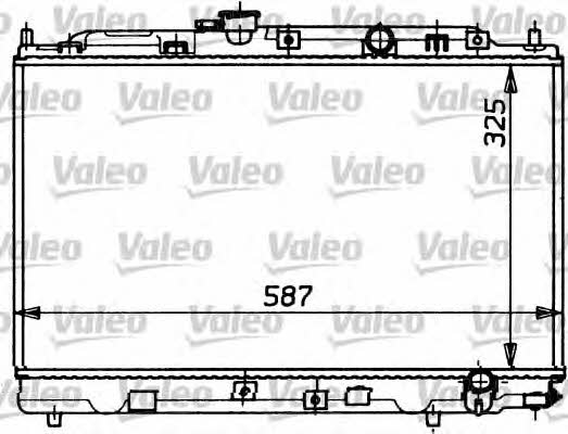 Valeo 730413 Радіатор охолодження двигуна 730413: Приваблива ціна - Купити в Україні на EXIST.UA!