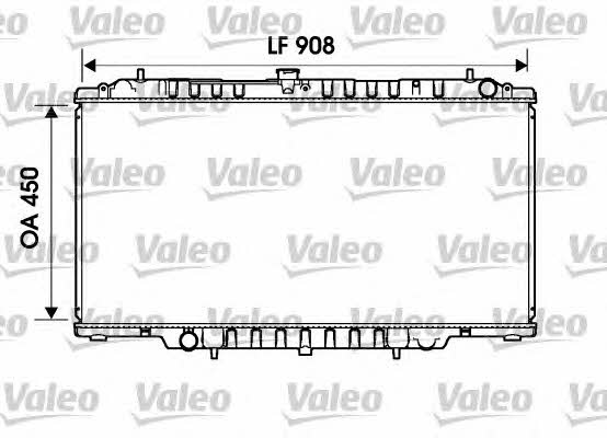 Valeo 734153 Радіатор охолодження двигуна 734153: Купити в Україні - Добра ціна на EXIST.UA!