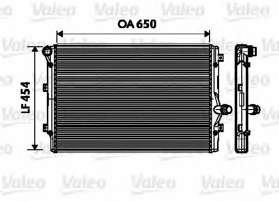 Valeo 734333 Радіатор охолодження двигуна 734333: Купити в Україні - Добра ціна на EXIST.UA!