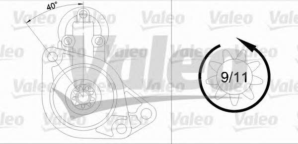 Стартер Valeo 433267