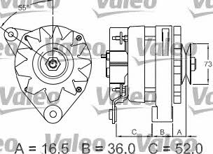 433368 Valeo Генератор