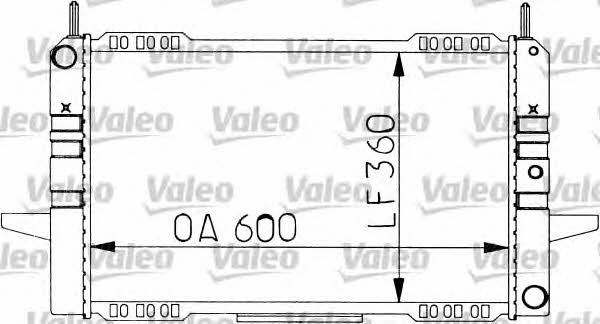 Valeo 730533 Радіатор охолодження двигуна 730533: Купити в Україні - Добра ціна на EXIST.UA!