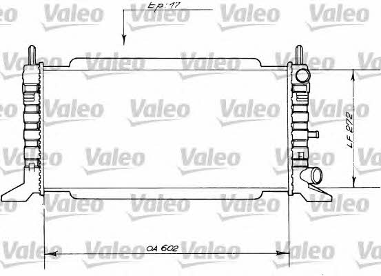 Valeo 730560 Радіатор охолодження двигуна 730560: Купити в Україні - Добра ціна на EXIST.UA!