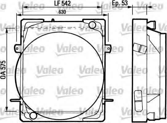 Valeo 730679 Радіатор охолодження двигуна 730679: Купити в Україні - Добра ціна на EXIST.UA!
