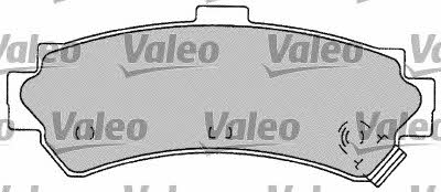 Valeo 598072 Тормозные колодки дисковые, комплект 598072: Отличная цена - Купить в Украине на EXIST.UA! 598072 Valeo Тормозные колодки дисковые, комплект