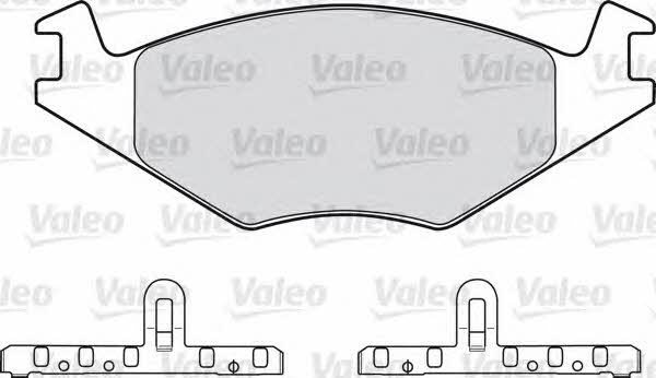 Valeo 598127 Гальмівні колодки, комплект 598127: Купити в Україні - Добра ціна на EXIST.UA!