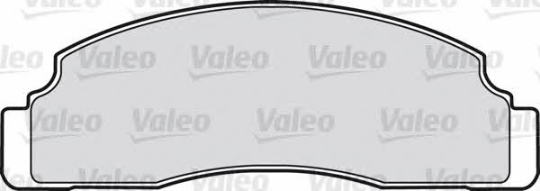 Valeo 598165 Гальмівні колодки, комплект 598165: Купити в Україні - Добра ціна на EXIST.UA!