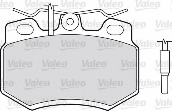 Valeo 598176 Гальмівні колодки, комплект 598176: Купити в Україні - Добра ціна на EXIST.UA!