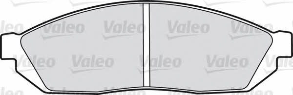 Valeo 598185 Гальмівні колодки, комплект 598185: Купити в Україні - Добра ціна на EXIST.UA!