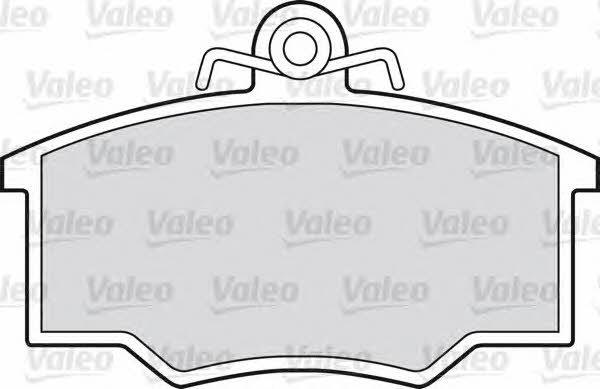 Valeo 598205 Гальмівні колодки, комплект 598205: Купити в Україні - Добра ціна на EXIST.UA!