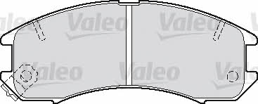 Valeo 598250 Гальмівні колодки, комплект 598250: Купити в Україні - Добра ціна на EXIST.UA!