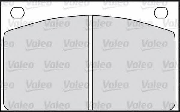 Valeo 598337 Гальмівні колодки, комплект 598337: Приваблива ціна - Купити в Україні на EXIST.UA!