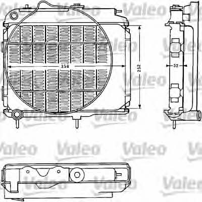 Valeo 810839 Радіатор охолодження двигуна 810839: Купити в Україні - Добра ціна на EXIST.UA!
