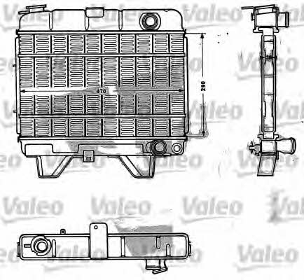 Valeo 810881 Радіатор охолодження двигуна 810881: Купити в Україні - Добра ціна на EXIST.UA!