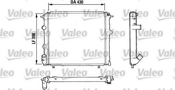 Valeo 810914 Радіатор охолодження двигуна 810914: Купити в Україні - Добра ціна на EXIST.UA!