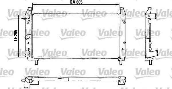 Valeo 810924 Радіатор охолодження двигуна 810924: Купити в Україні - Добра ціна на EXIST.UA!