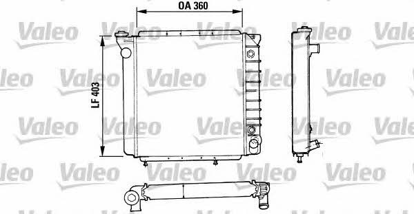 Valeo 810934 Радіатор охолодження двигуна 810934: Купити в Україні - Добра ціна на EXIST.UA!