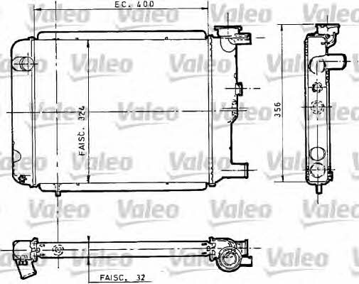 Valeo 810946 Радіатор охолодження двигуна 810946: Купити в Україні - Добра ціна на EXIST.UA!