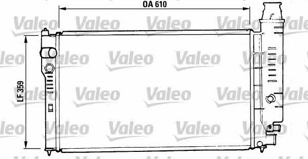 Valeo 810955 Радіатор охолодження двигуна 810955: Купити в Україні - Добра ціна на EXIST.UA!